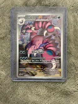 Drapion 097/088 Perfect Order Illustration Rare Full Art Holo Pokemon TCG MINT - Image 1