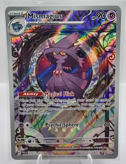 Pokemon TCG Mismagius 212/193 Illustration Rare-Paldea Evolved-Near Mint English - Image 1