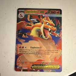 Pokemon Mega Charizard Y EX 022/217 ASC CN Double Rare 360HP Explosion Y - Image 1