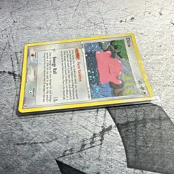 Pokemon TCG Ditto Holo Rare EX FireRed & LeafGreen English 2004 60 HP 4/112 - Image 5
