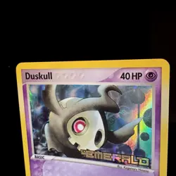 2005 Pokemon Ex Emerald Duskull Reverse Holo #46/106 Stamped - LP - Image 2