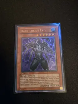 Yu-Gi-Oh! Dark Lucius LV6 CDIP-EN010 Ultimate Rare 1st Edition Lightly Played - Image 1