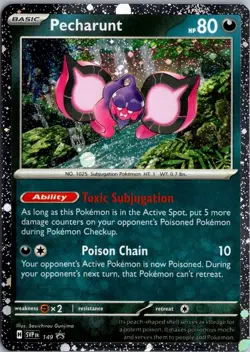 2024 Scarlet & Violet Promo Pecharunt Promo #149 - Image 1