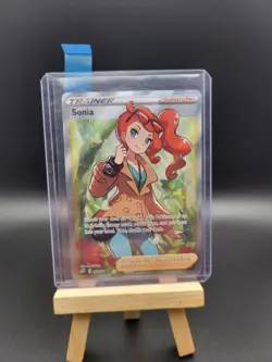 Sonia 192/192 NM Full Art Ultra Rare Sword&Shield Rebel Clash Pokemon TCG - Image 1
