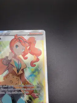 Sonia 192/192 NM Full Art Ultra Rare Sword&Shield Rebel Clash Pokemon TCG - Image 4