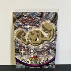 Pokemon TCG #74 Geodude Topps Series 1 - Image 1