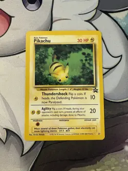 Pokemon TCG Pikachu (27) - WoTC Black Star Promo NM - Image 1