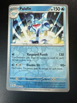 Pokemon Temporal Forces 049/162 Palafin Reverse Holo - Image 1