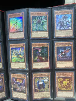 YuGiOh 360 Red Binder Card Collection ALL Holographic NM Cards In Sleeves - Image 4