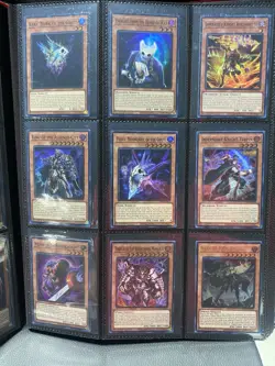 YuGiOh 360 Red Binder Card Collection ALL Holographic NM Cards In Sleeves - Image 5