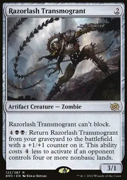 Razorlash Transmogrant - The Brothers' War | MTG Card - Image 3