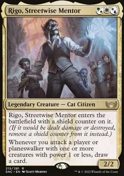 Rigo, Streetwise Mentor - Streets of New Capenna | MTG Card - Image 3