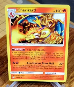 Charizard 14/181 Team Up NM Rare (Non-Holo) Pokemon Card - Image 1