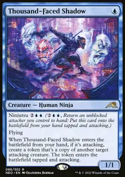 Thousand-Faced Shadow - Kamigawa: Neon Dynasty | MTG Card - Image 3