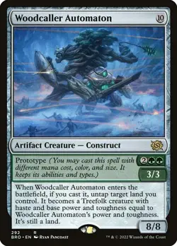 Woodcaller Automaton - The Brothers' War | MTG Card - Image 2