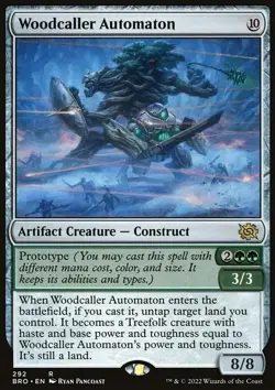 Woodcaller Automaton - The Brothers' War | MTG Card - Image 3