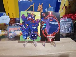Pokemon Team Rocket Card Database - Mega, VMAX, Gengar Combo - 2 Card Lot - Image 4