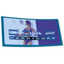 Sony PlayStation 2 PS2 DOA 2 Dead Or Alive 2 Hardcore VTG Memory Card Sticker - Image 1