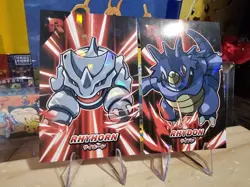Pokemon Team Rocket Card Database - Rhyhorn & Rhydon Combo Lot- 2 Card Lot - Image 2