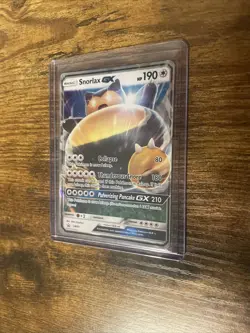 Pokemon Snorlax GX SM05 SM Promos Holo 2016 Card Mint Condition - Image 2