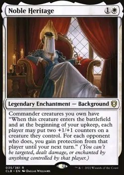 Noble Heritage - Commander Legends: Battle for Baldur's Gate | MTG Card - Image 3