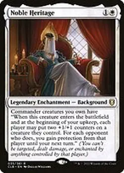 Noble Heritage - Commander Legends: Battle for Baldur's Gate | MTG Card - Image 4