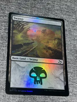 Swamp (0283) #283 (Foil) (NM) Aetherdrift DFT Magic MTG - Image 1