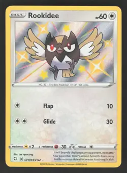 Rookidee SV101/SV122 Pokemon TCG Shining Fates: Shiny Vault NM - Image 1