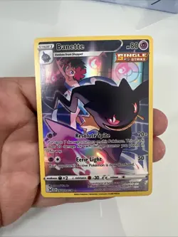 Banette TG07/TG30 NM -Trainer Gallery Pokemon Card- Lost Origins (8s) - Image 1