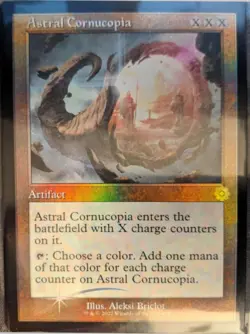 mtg magic Astral Cornucopia FOIL ENGLISH retro frame Cornucopee astrale - Image 1
