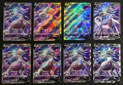 Mewtwo SR V Pokemon Chinese TCG 135/127 Full Art Holo Lot 8 NE40 - Image 1