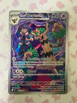 Hop's Trevenant 237/217 Illustration Rare Ascended Heroes Pokemon Near Mint - Image 1