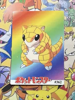 Pokemon Charizard Vintage Pocket Monsters Vending HOLO Prism Sticker q998 bandai - Image 5