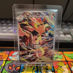 Pokemon TCG Ethan's Typhlosion 190/182 Sv10: Destined Rivals Holo NM/M #1 - Image 1