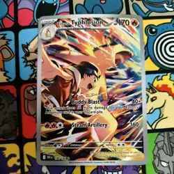 Pokemon TCG Ethan's Typhlosion 190/182 Sv10: Destined Rivals Holo NM/M #1 - Image 3