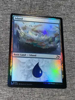 Island (0280) #280 (Foil) (NM) Aetherdrift DFT Magic MTG - Image 1