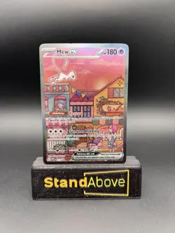 Mew EX SVP 053 Holo Pokemon Black Star Promo 151 Scarlet and Violet - Image 1