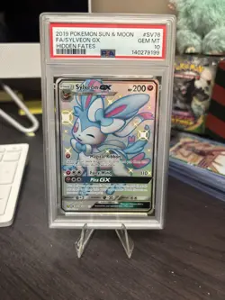 Sylveon GX #SV76/SV94 - 2019 Pokemon Sun & Moon Hidden Fates - GEM Mint PSA 10 - Image 1