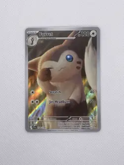 Furret 168/159 (JTG) Journey Together NM Illustration Rare Pokemon Card - Image 1