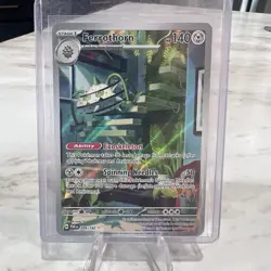 Pokemon Ferrothorn 209/182 Illustration Rare Holo SV04 Paradox Rift Card - Image 1