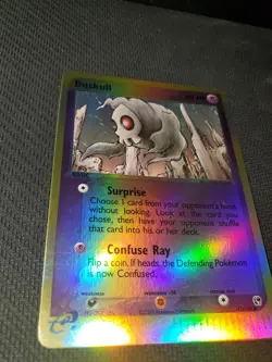 Pokemon Duskull 61/100 EX Sandstorm 2003 English Common Reverse Holo - Image 2