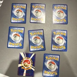 Nintendo Pokemon TCG Ash 8-Card Holo Lot Pikachu Charizard Bulbasaur - Image 2