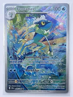 Frogadier 089/086 Pokemon Chaos Rising Illustration Rare IR - NM - Centered! - Image 1