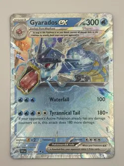 Gyarados ex 045/198 Scarlet & Violet Ultra Rare Pokemon Card NM - Image 1