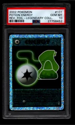 pokemon psa 10 Potion Energy 101/110 Legendary Collection Reverse Holo - Image 1