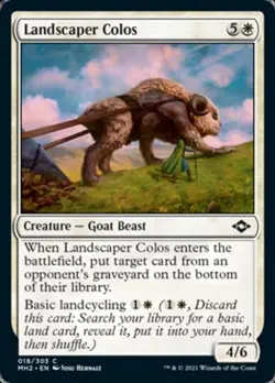 Landscaper Colos - Light Play MTG Modern Horizons 2 - Image 1
