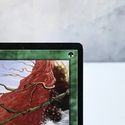 MTG Burgeoning Japanese Stronghold Rare Green Enchantment Ramp Old Frame Magic - Image 3