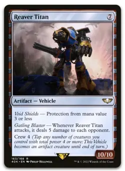 Reaver Titan #163 (NM) Warhammer 40,000 40K Magic MTG - Image 1