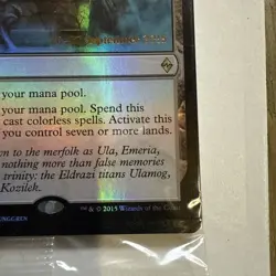 NEVER OPENED, English - 1 x MTG Shrine of the Forsaken Gods - Prerelease Foil - Image 5