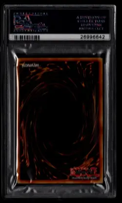 Yugioh! PSA 10 2003 Dark Magician PCY-004 Prismatic Secret Rare Promo - Image 2